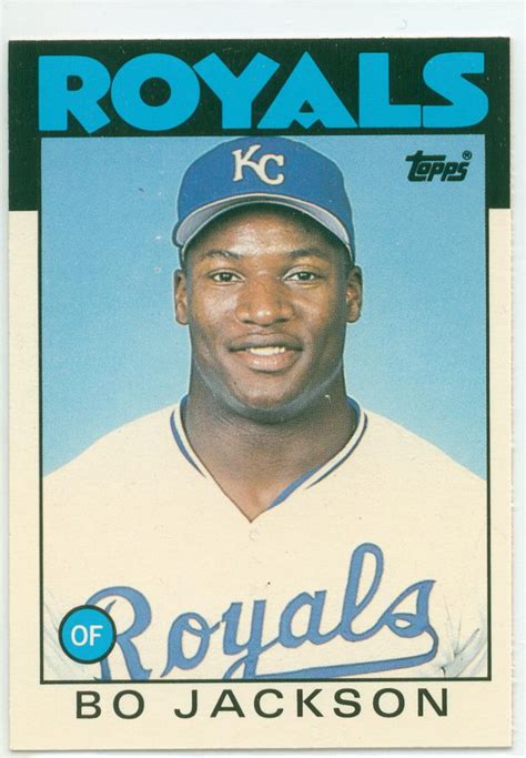 bo jackson topps baseball card|Bo Jackson: A Collector’s Dream – His Priciest Cards